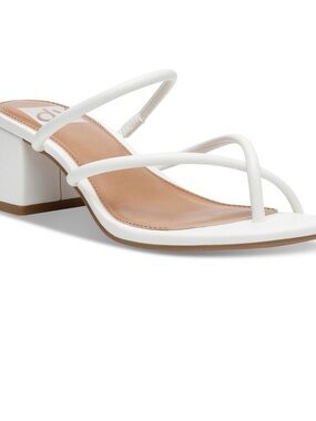 DV Dolce Vita Lumena Strappy Slide Block-Heel Sandals (8.5)